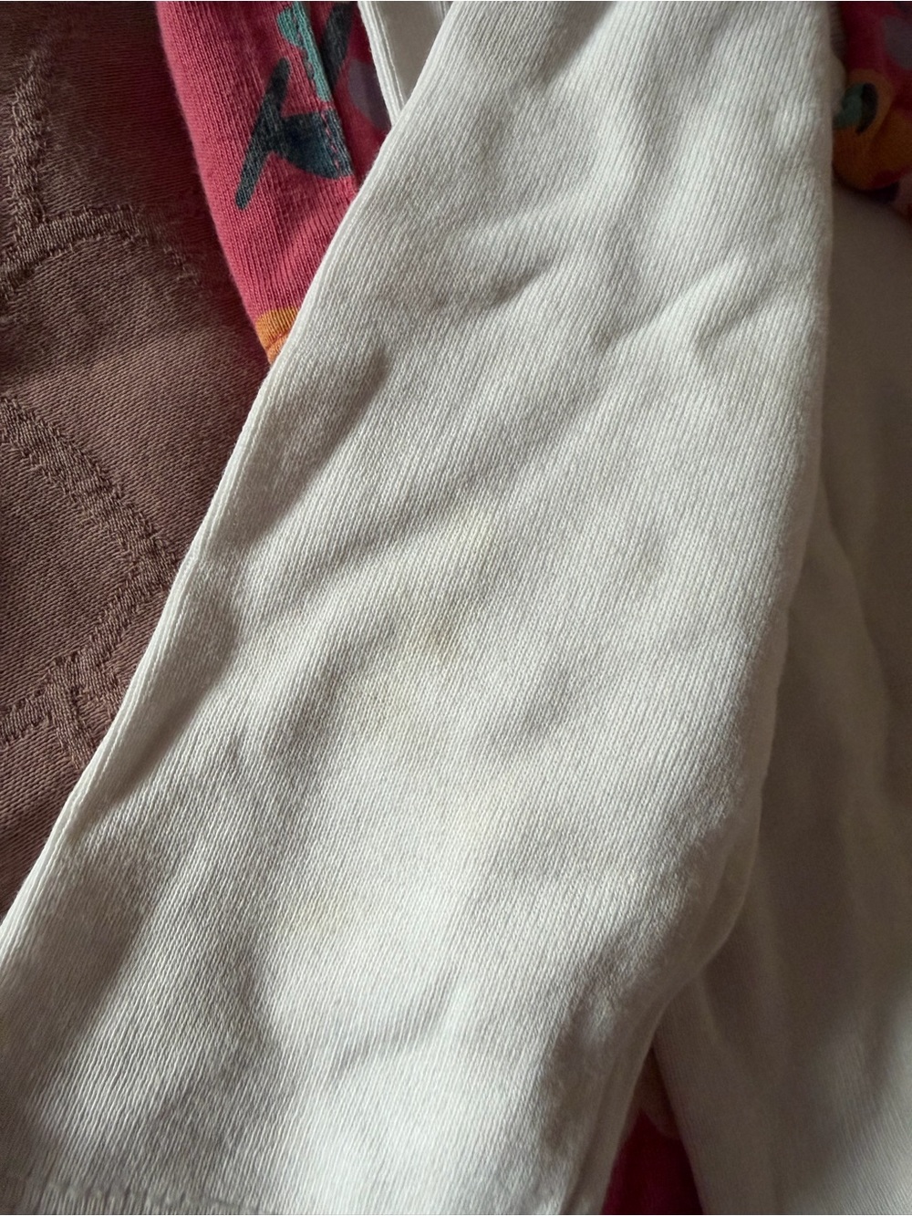 Tea Collection Pink Floral Long-Sleeve Tunic with White Sleeves - Picture 5 of 5